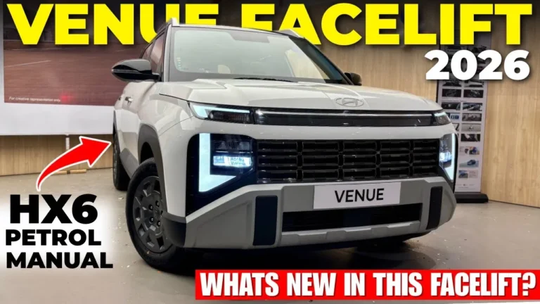 Hyundai Venue Facelift 2026