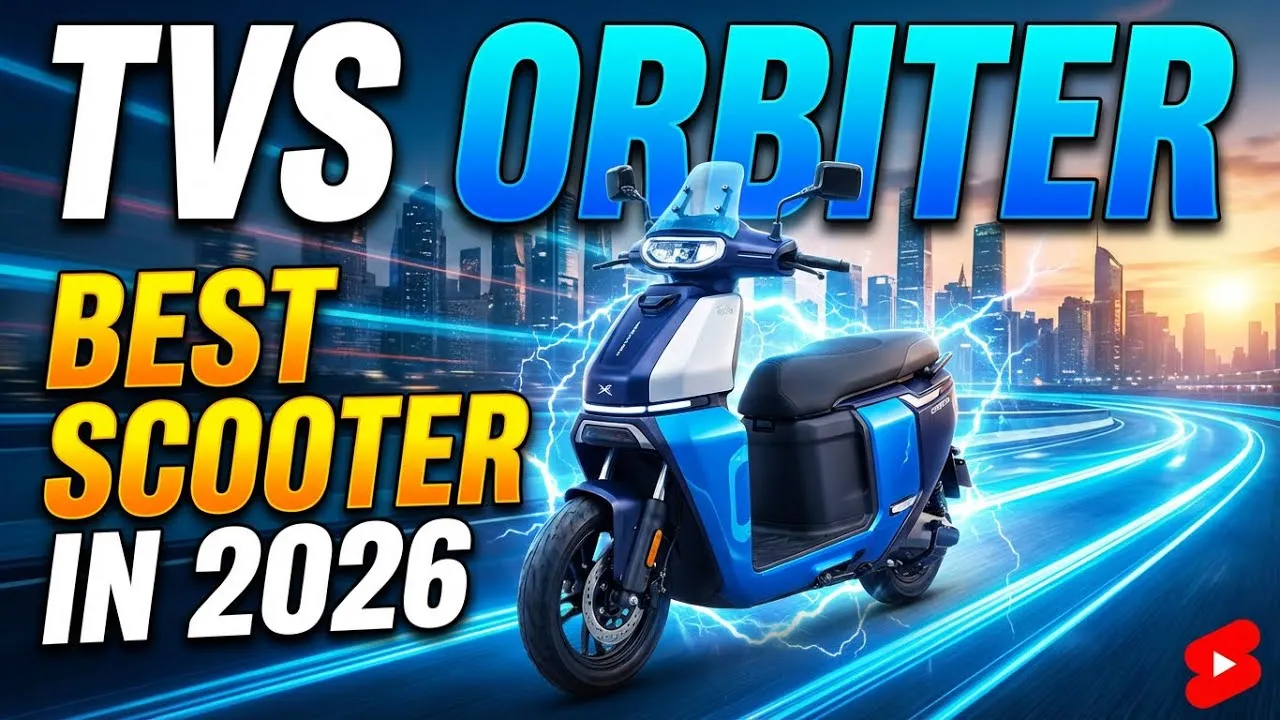 TVS Orbiter Electric Scooter 2026