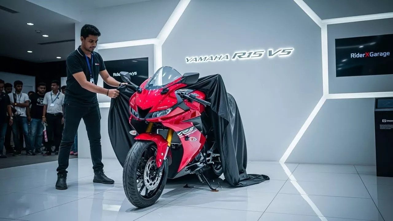 नई Yamaha R15 V5 2026 ने मचाया तहलका! TFT स्क्रीन, नेविगेशन और 50kmpl ...